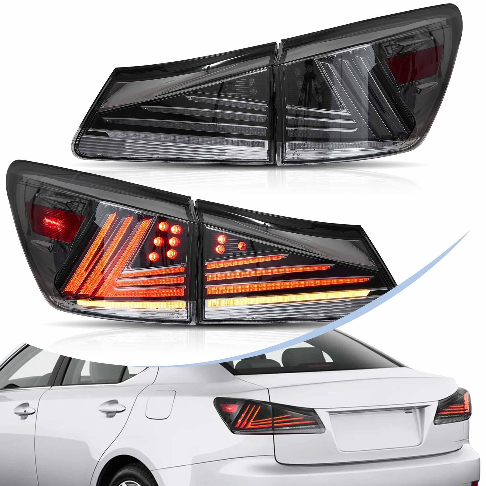 Tail lights for Lexus IS250 2006 - 2013 - Image 7