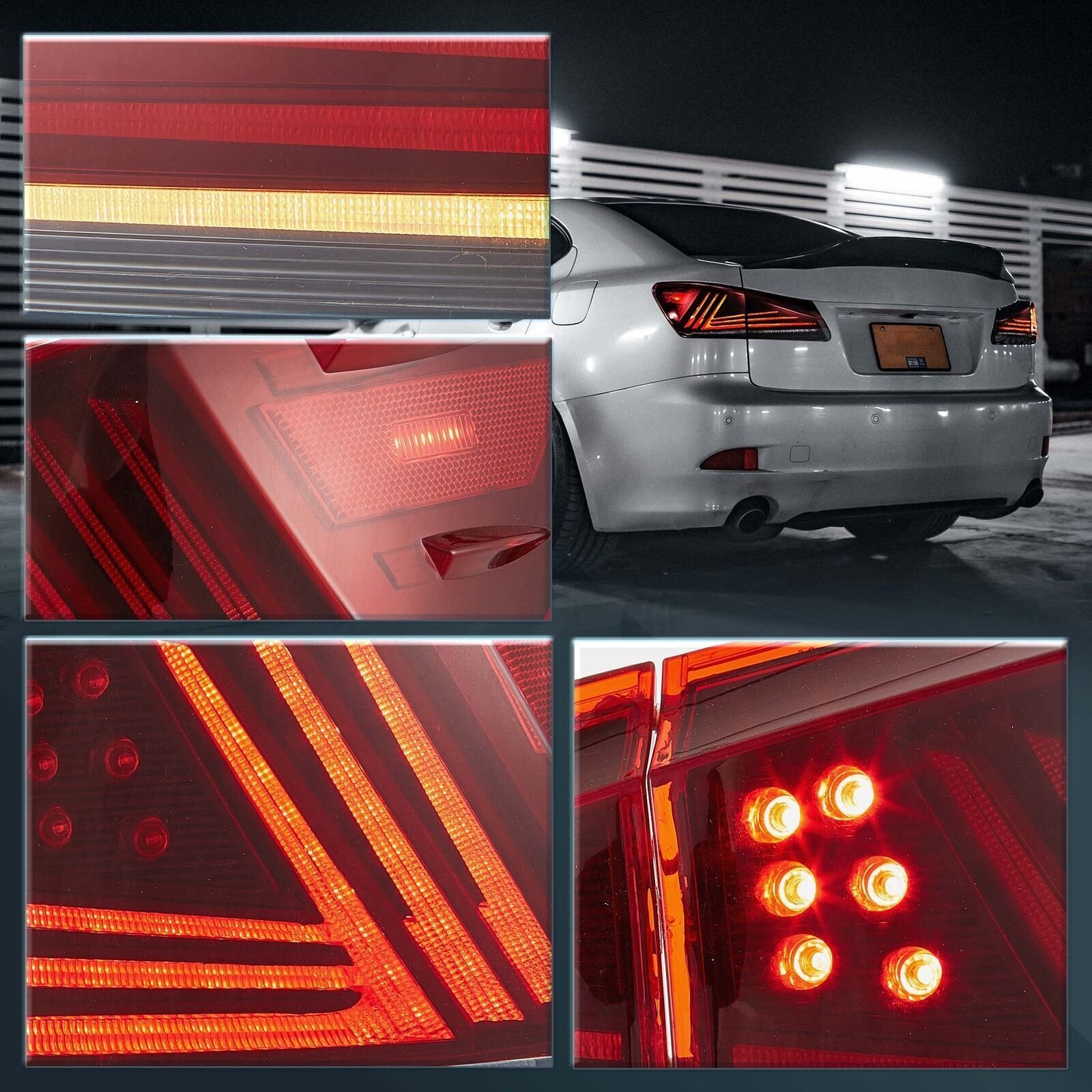 Tail lights for Lexus IS250 2006 - 2013 - Image 5