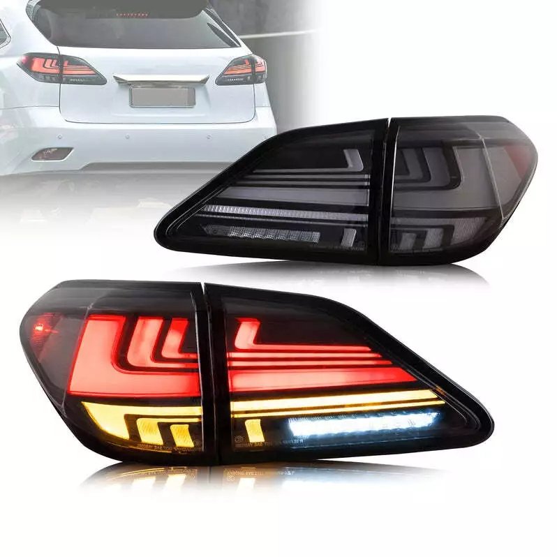 TAIL LIGHTS Clear FOR LEXUS RX 2009 - 2014 - Image 9