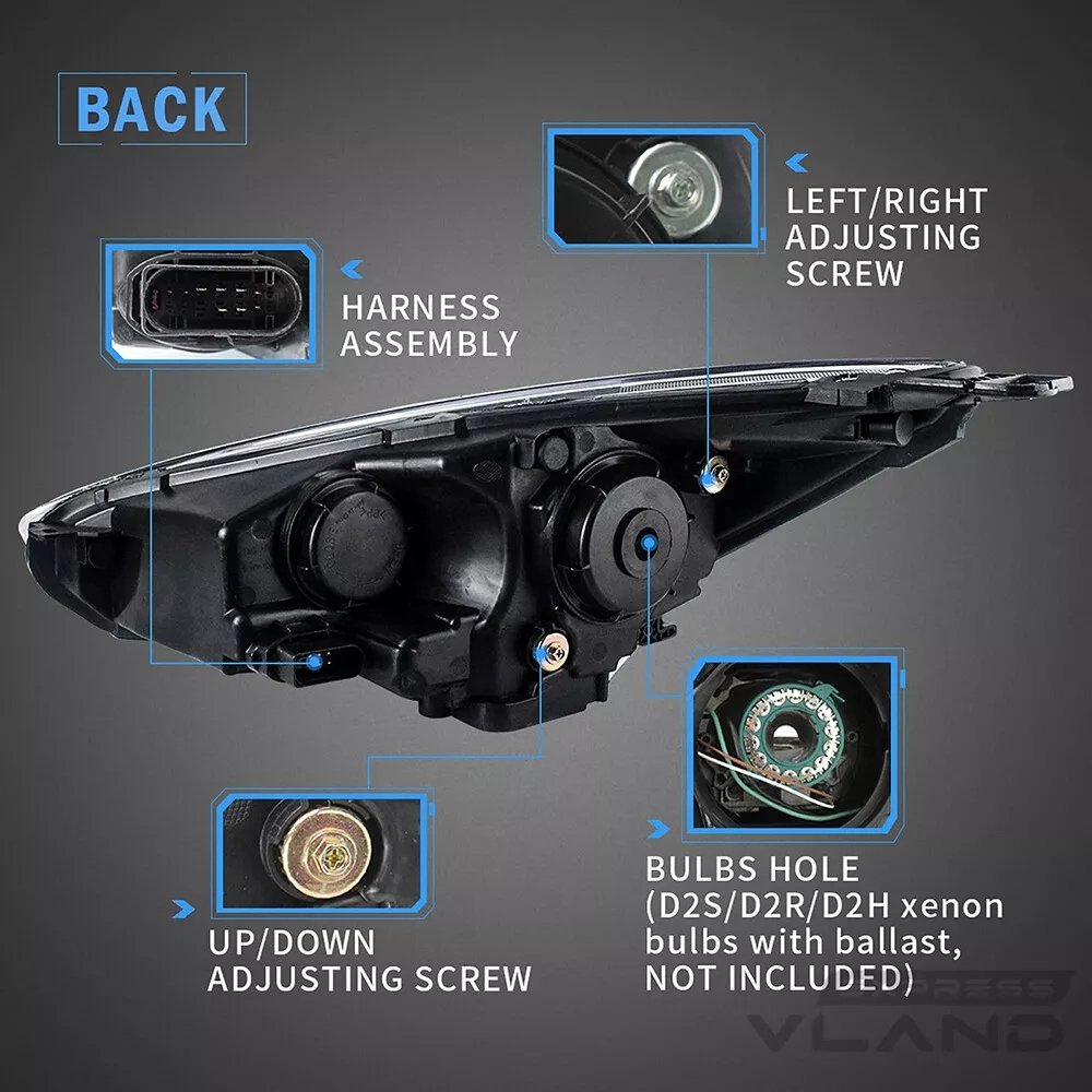 Headlights For Ford Focus 2015 - 2018 - Image 13