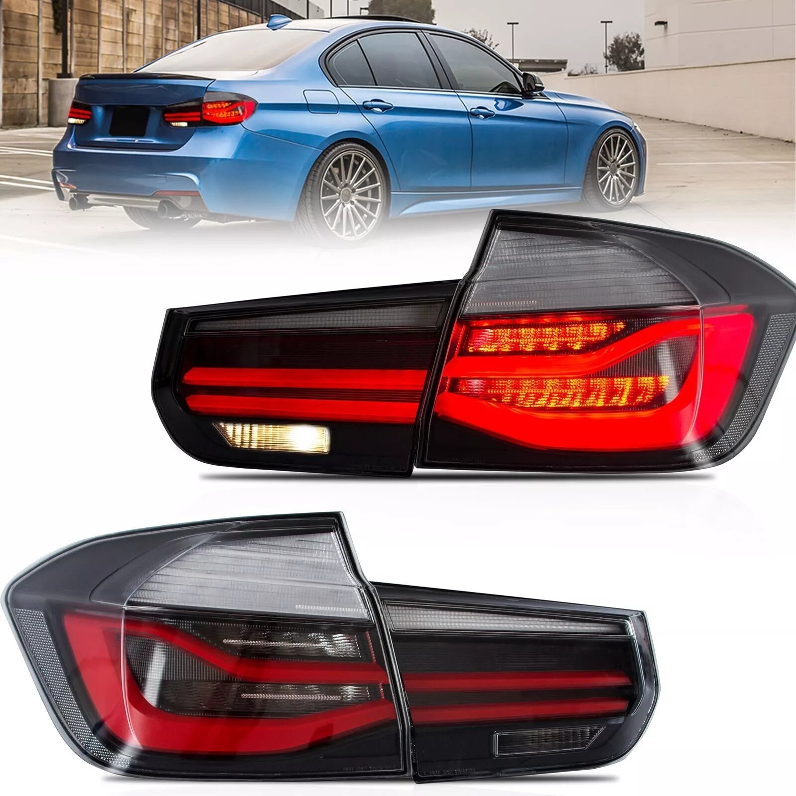 Tail Lights For BMW 3 Series F30 2012 - 2018 - Image 7