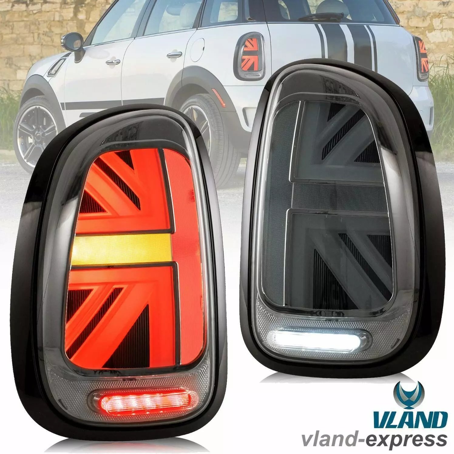 Tail Lights For 2010 - 2016 Mini Cooper Countryman R60 - Image 9