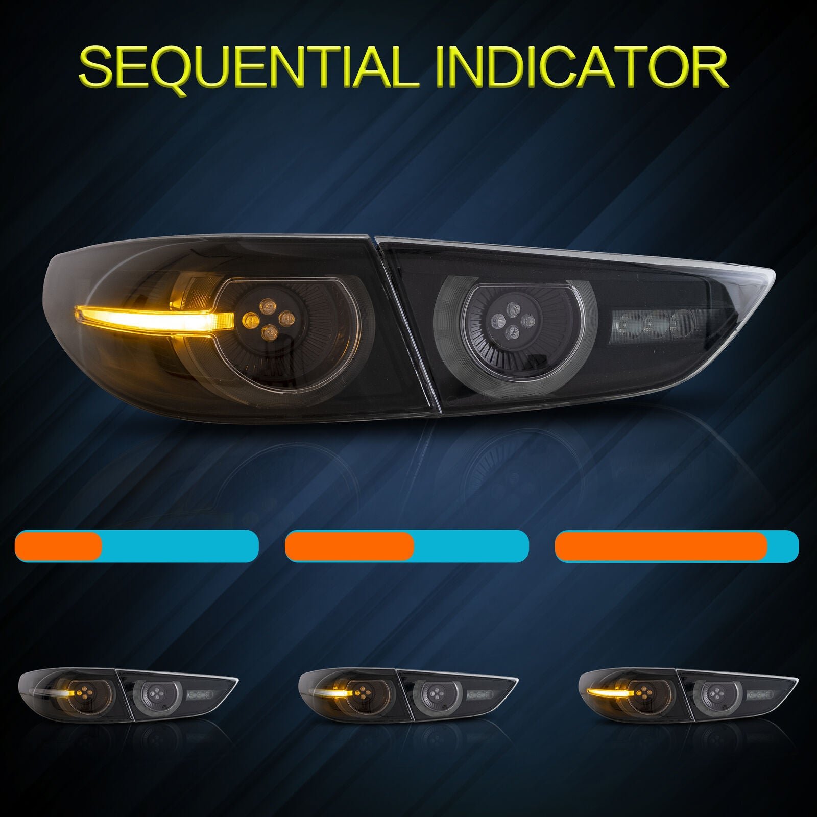 Tail Lights for Mazda 3 Sedan 2019 - 2022 - Image 2