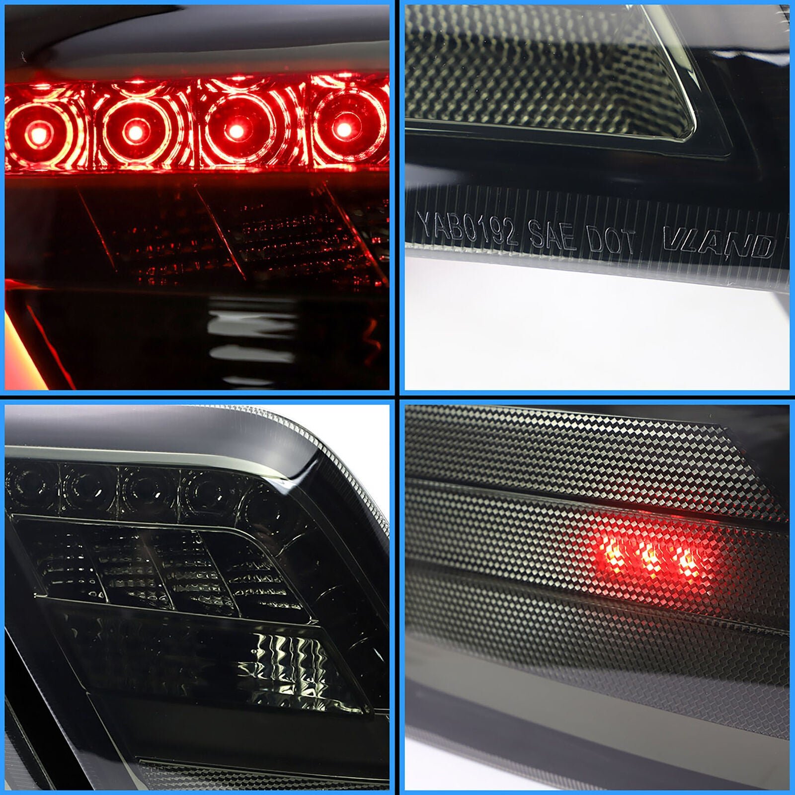 Tail Lights For Smoked Toyota Camry 2006 - 2011 - Image 4