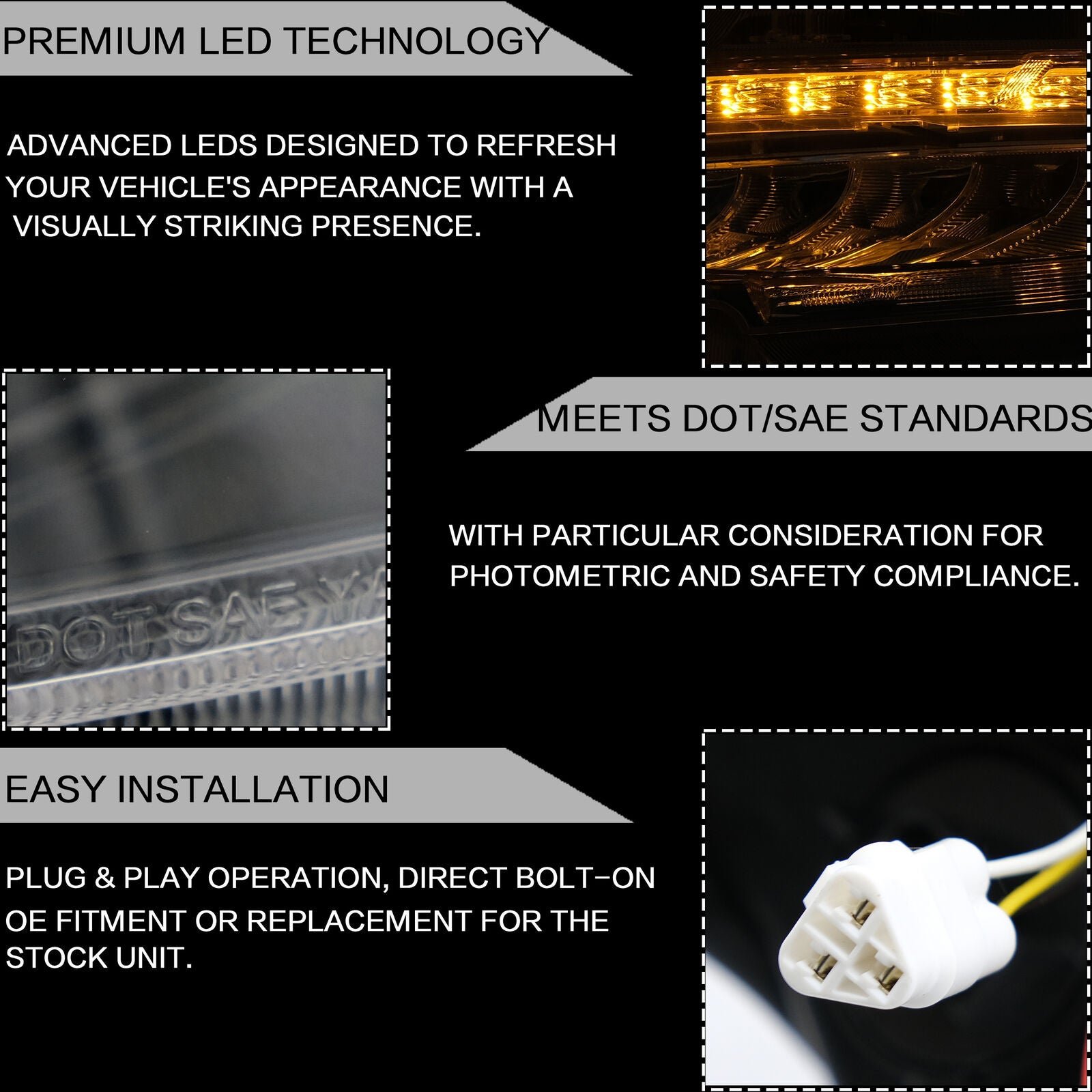 Headlights For Honda Civic 2016-2021 - Image 5