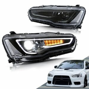 Headlights For Mitsubishi Lancer 2008 - 2017