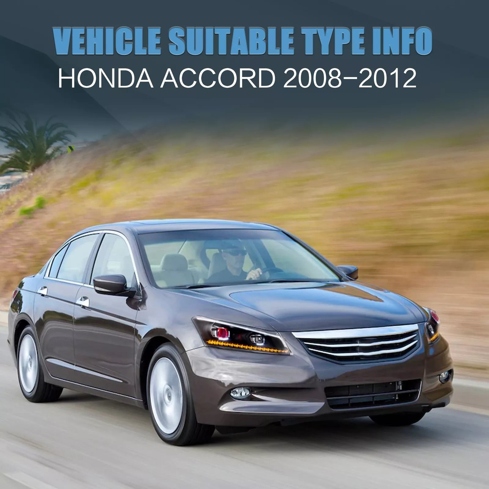 Headlights For 2008-2012 Honda Accord Sedan - Image 8