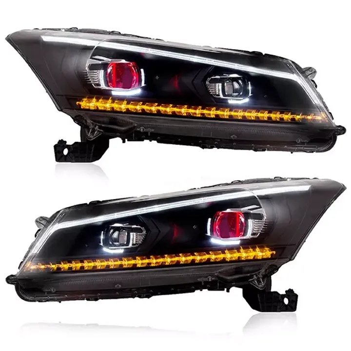 Headlights For 2008-2012 Honda Accord Sedan - Image 3