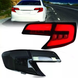 Smoked Tail Lights For Toyota Camry 2012-2014