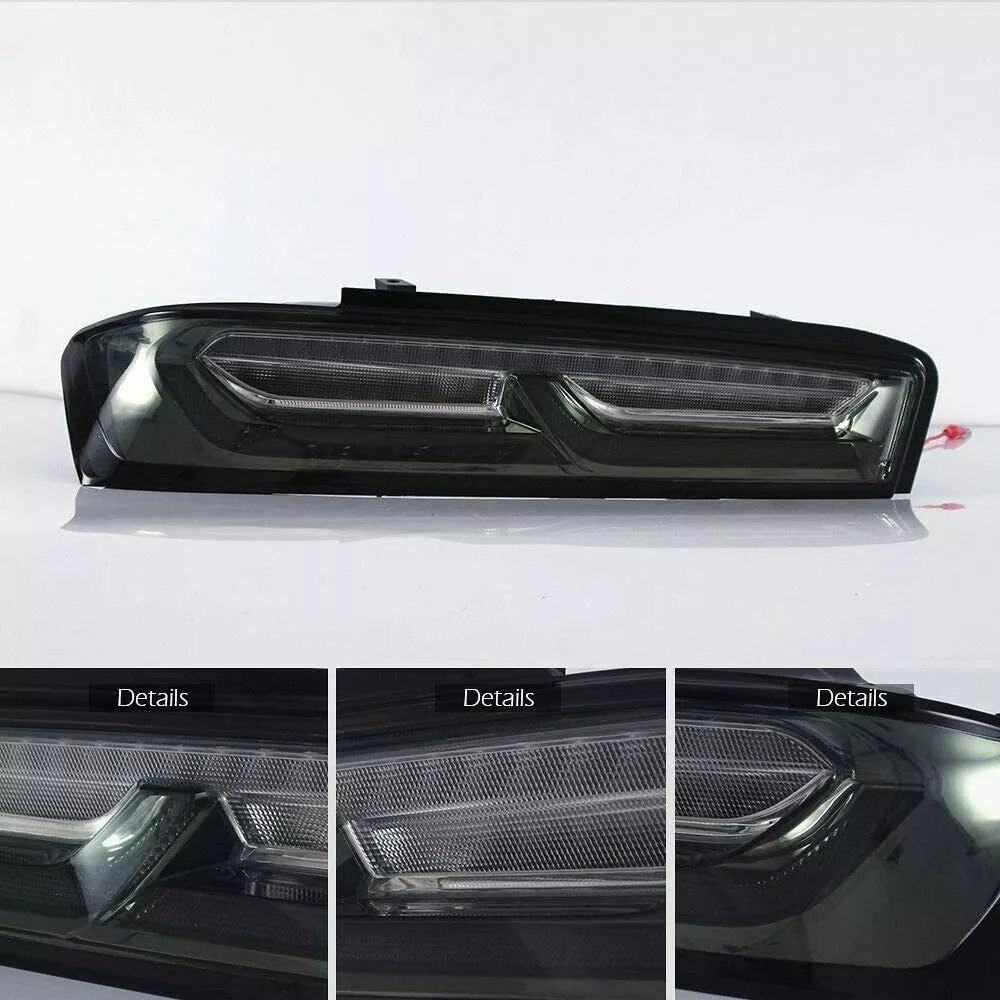 Tail Lights For Chevrolet Chevy Camaro 2016-18 Sequential Turn Signals - Image 2