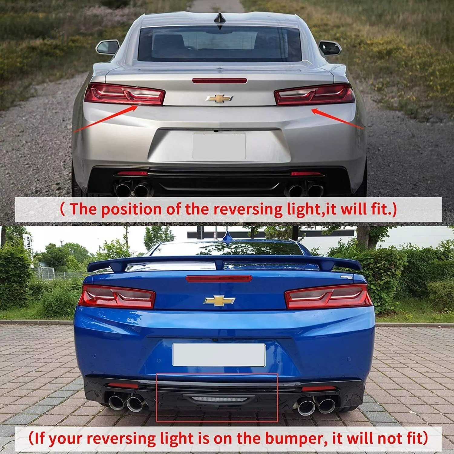 Tail Lights For Chevrolet Chevy Camaro 2016-18 Sequential Turn Signals - Image 5