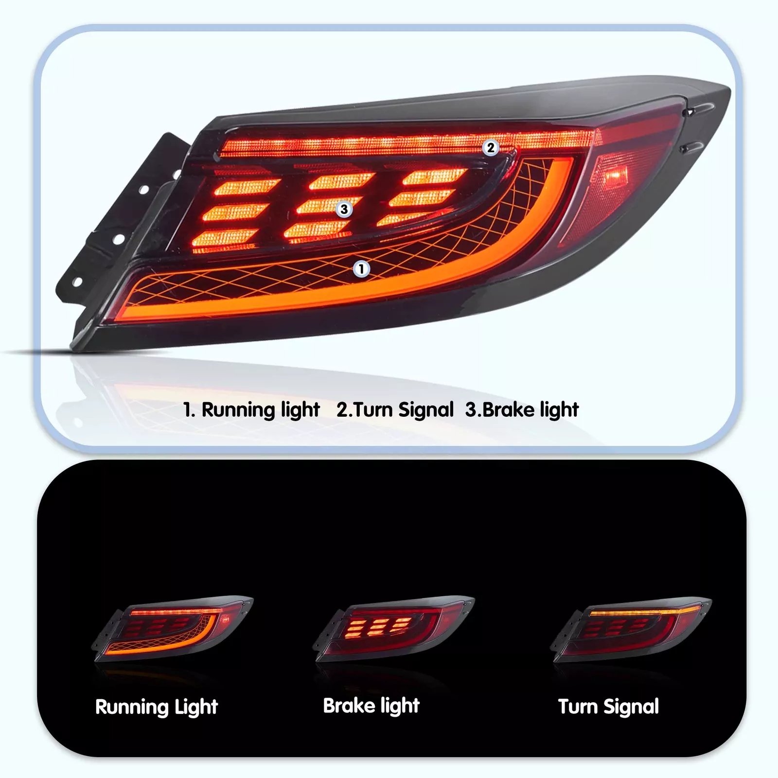Tail lights For 2022-2024 Toyota GR86 Subaru BRZ - Image 12