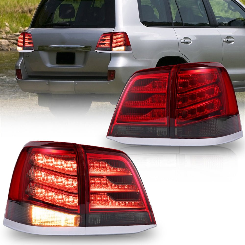 Clear Tail Lights For Toyota Land Cruiser 2008 - 2015 - Image 6