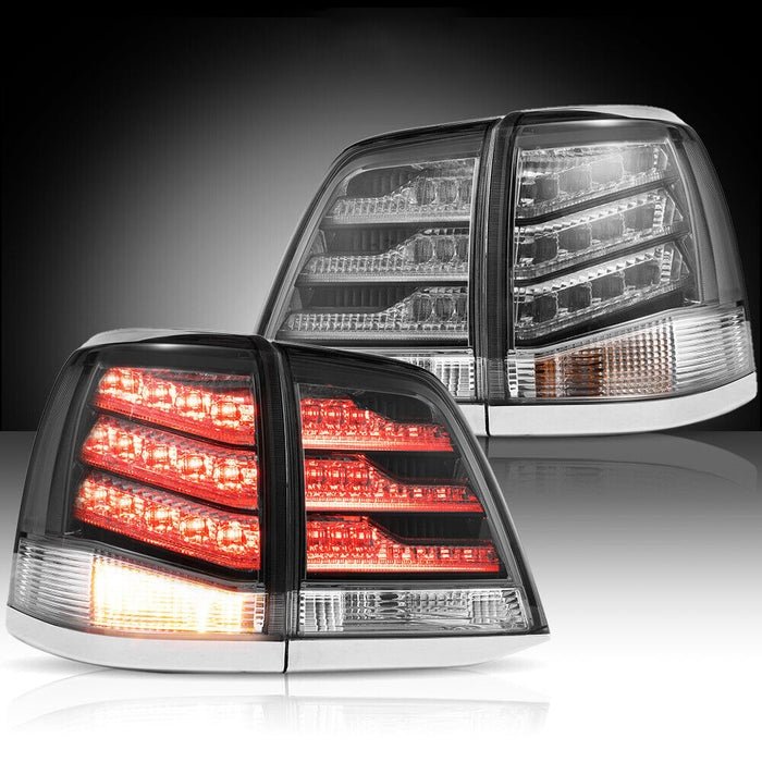 Clear Tail Lights For Toyota Land Cruiser 2008 - 2015 - Image 15