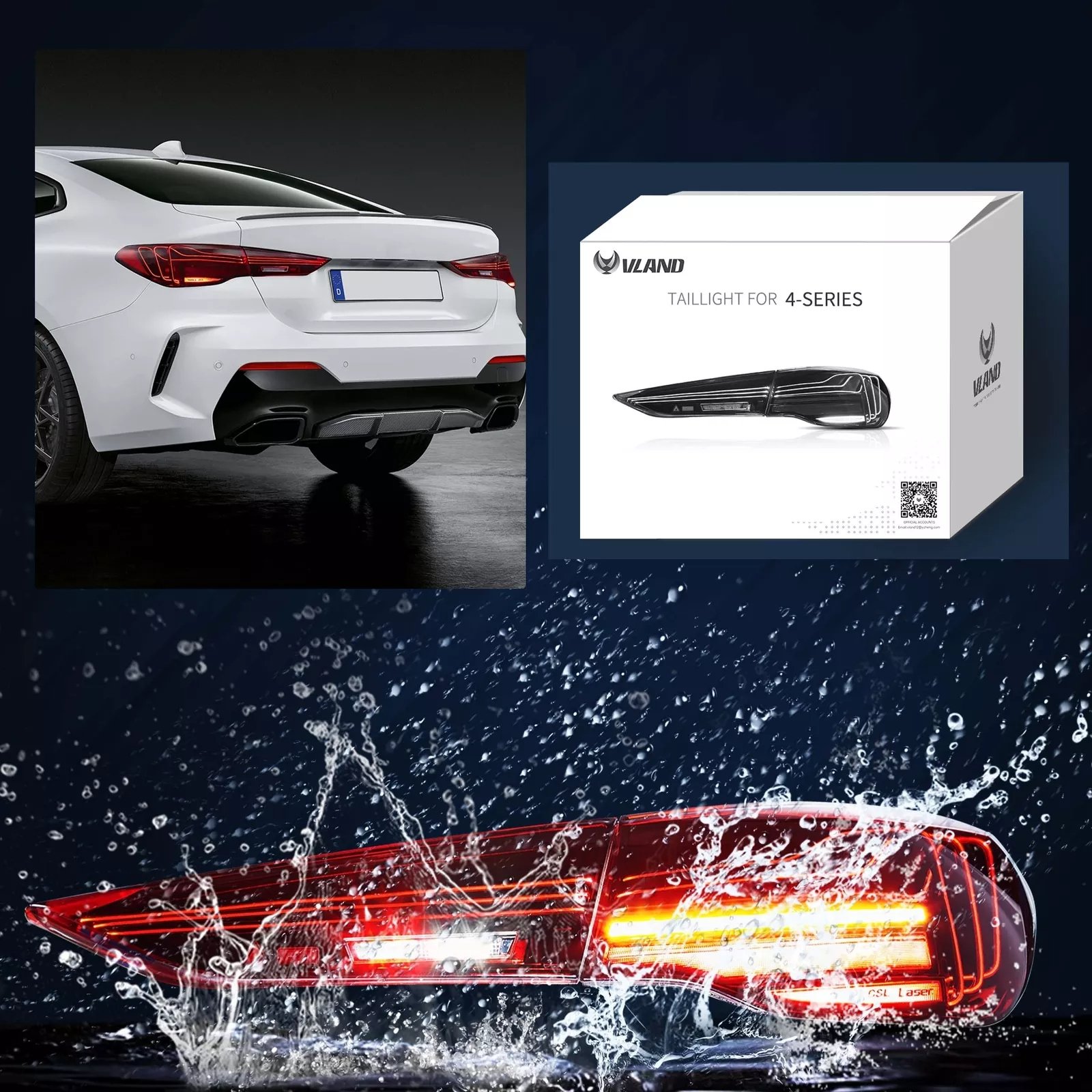 Tail Lights For BMW 4 Series G22 G23 G26 G82 2020 - 2024 with Sequential - Image 4