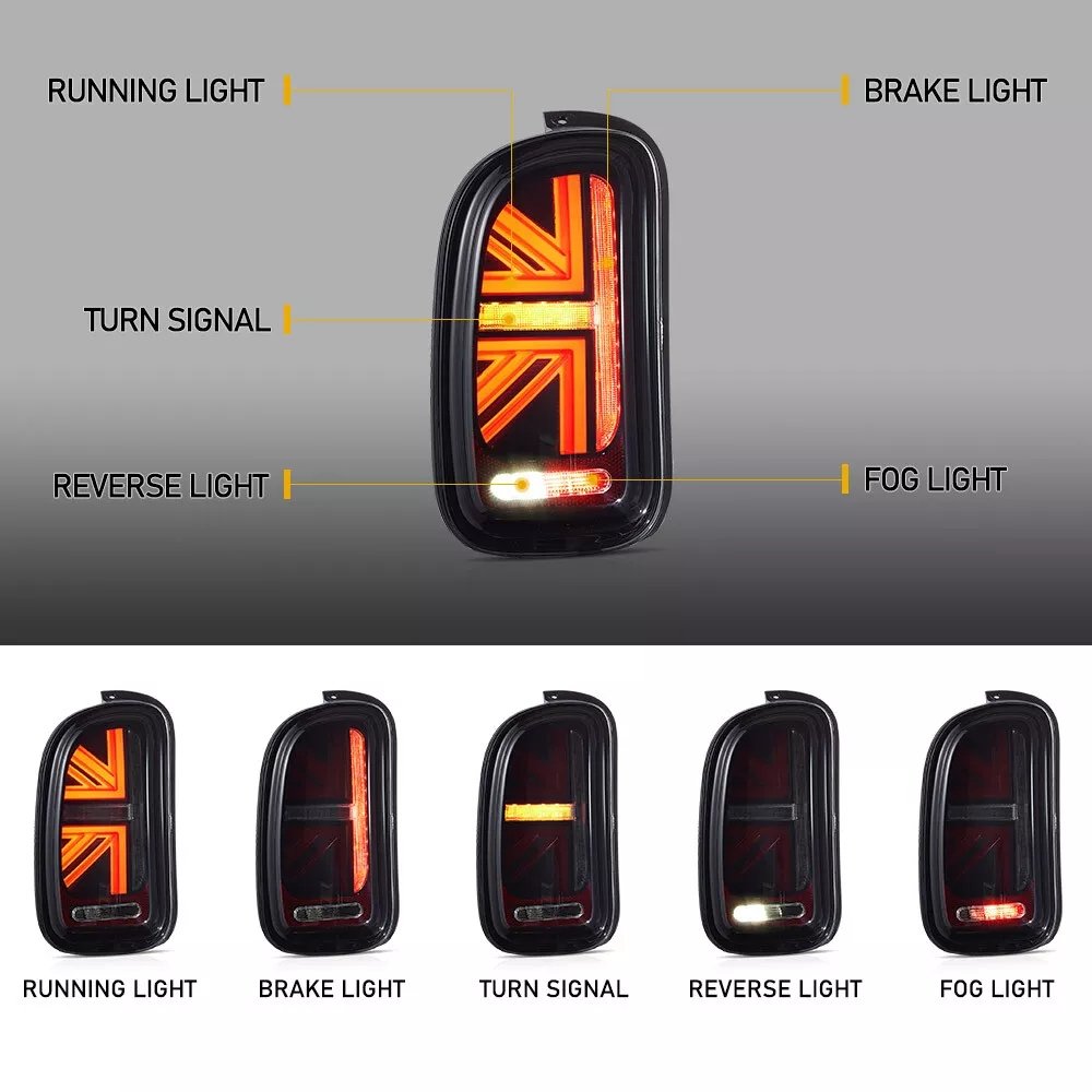 Tail lights for MINI Cooper Clubman R55 2007-2013 - Image 12
