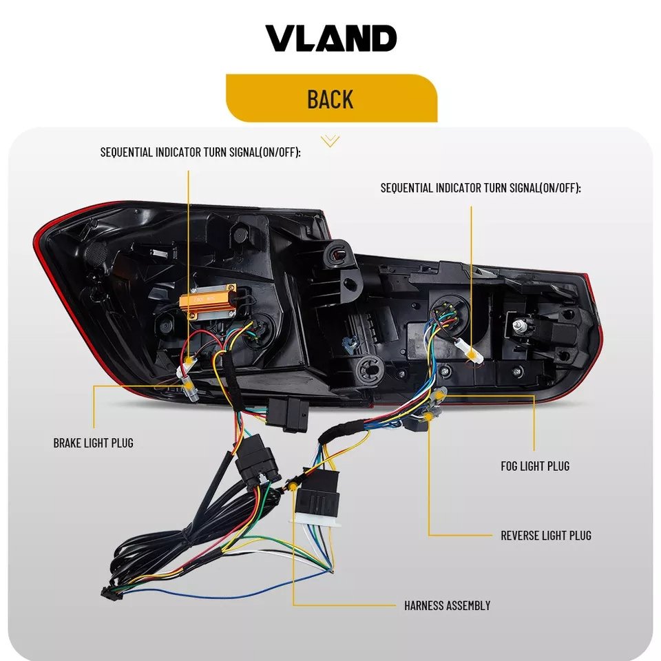 Laser Style Tail Lights For BMW 3-Series F30 F35 F80 2012 - 2018 - Image 6