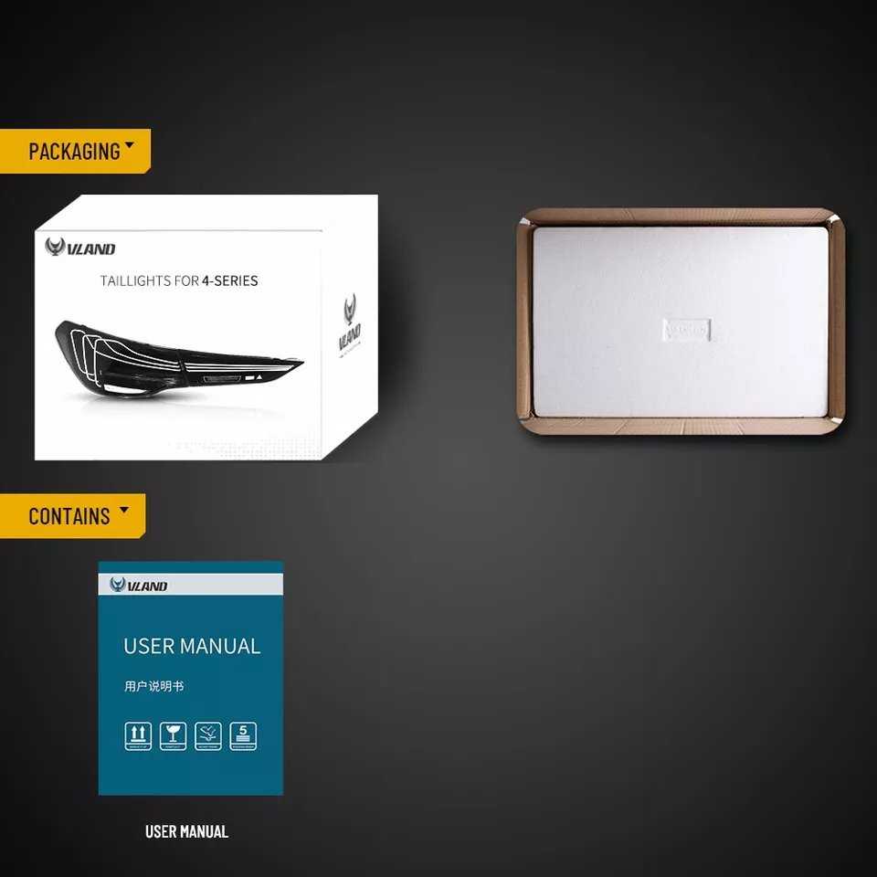 Tail Lights For BMW 4 Series G22 G23 G26 G82 2020 - 2024 with Sequential - Image 14