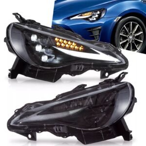 VLAND LED Projector Headlights For Toyota 86 Subaru BRZ 2012-20