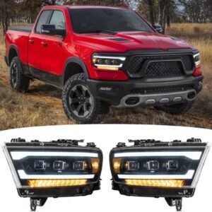 VLAND LED Headlights For Dodge RAM 1500 2019 - 2024
