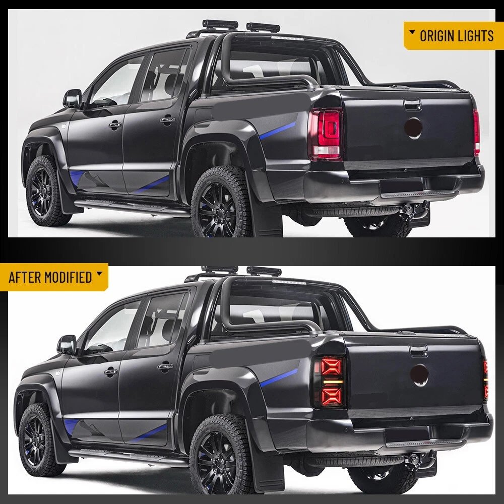 VLAND Smoked Tail lights for 10-22 Volkswagen Amarok With Dynamic Welcome Lighting - Image 8