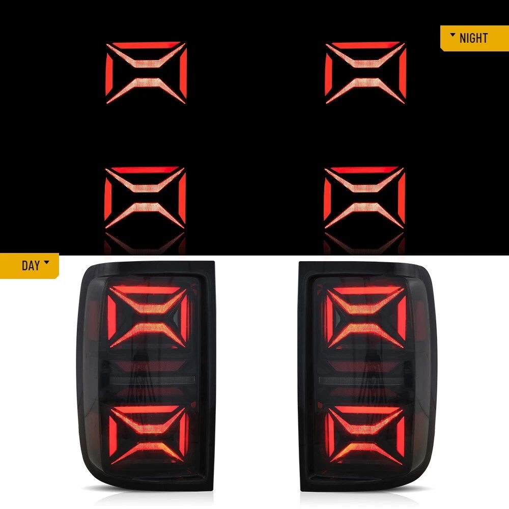 VLAND Smoked Tail lights for 10-22 Volkswagen Amarok With Dynamic Welcome Lighting - Image 2