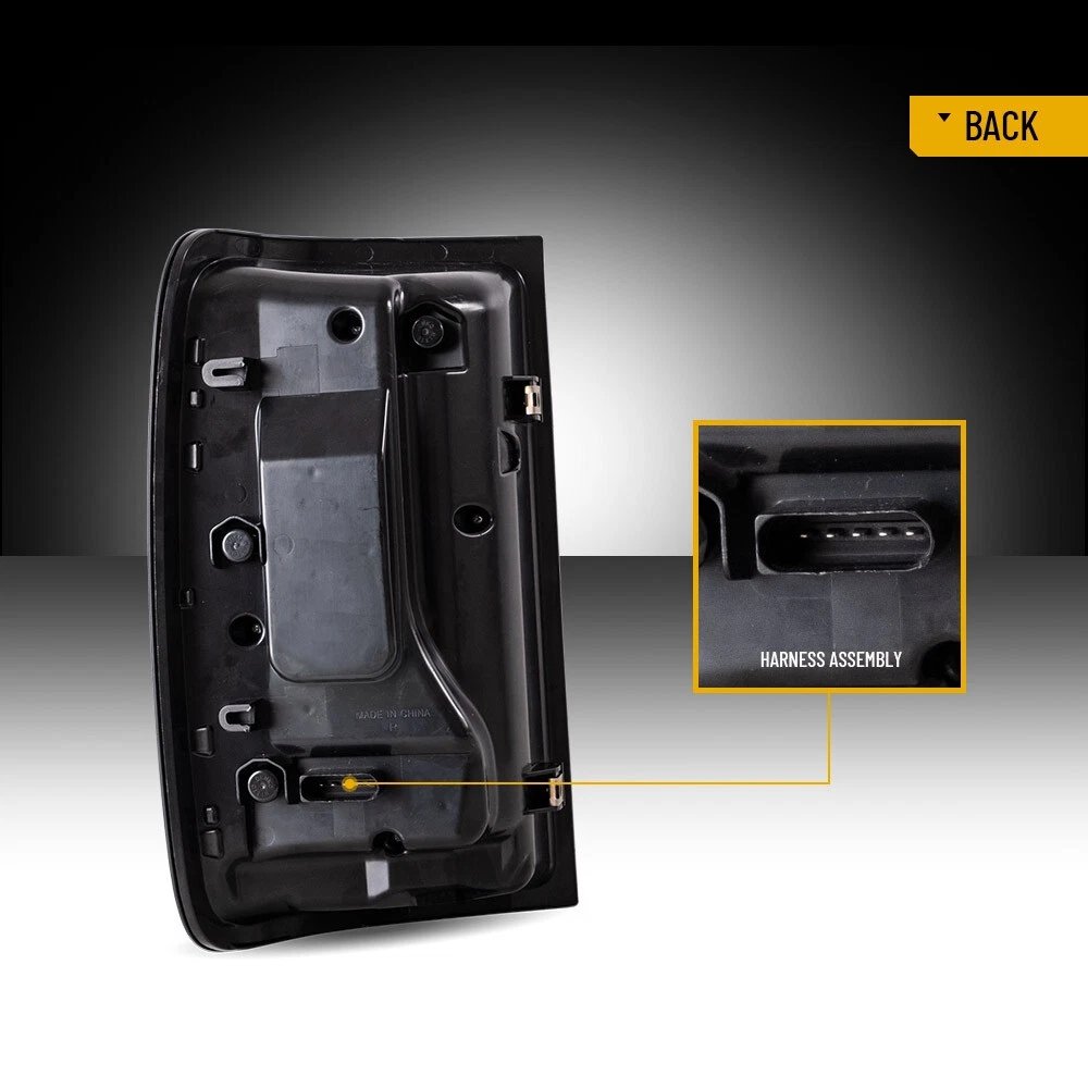 VLAND Smoked Tail lights for 10-22 Volkswagen Amarok With Dynamic Welcome Lighting - Image 7