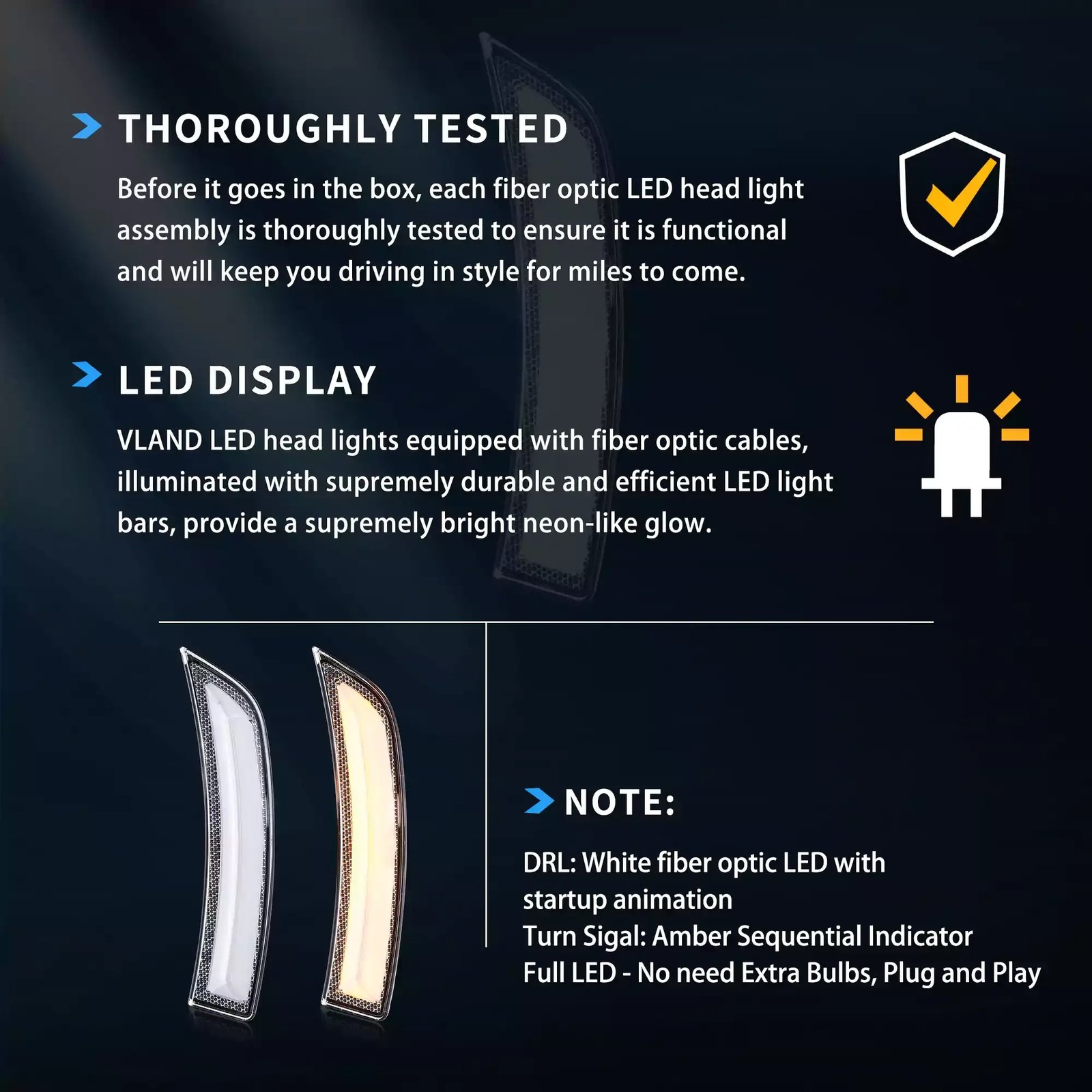 22-UP Toyota GR86/Subaru BRZ ZN8/ZD8 Vland LED Side Marker Lights - Image 8