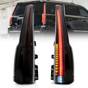 Vland 15-20 (4th Gen) GMC Yukon Tail Lights With Upgrade LED Kit