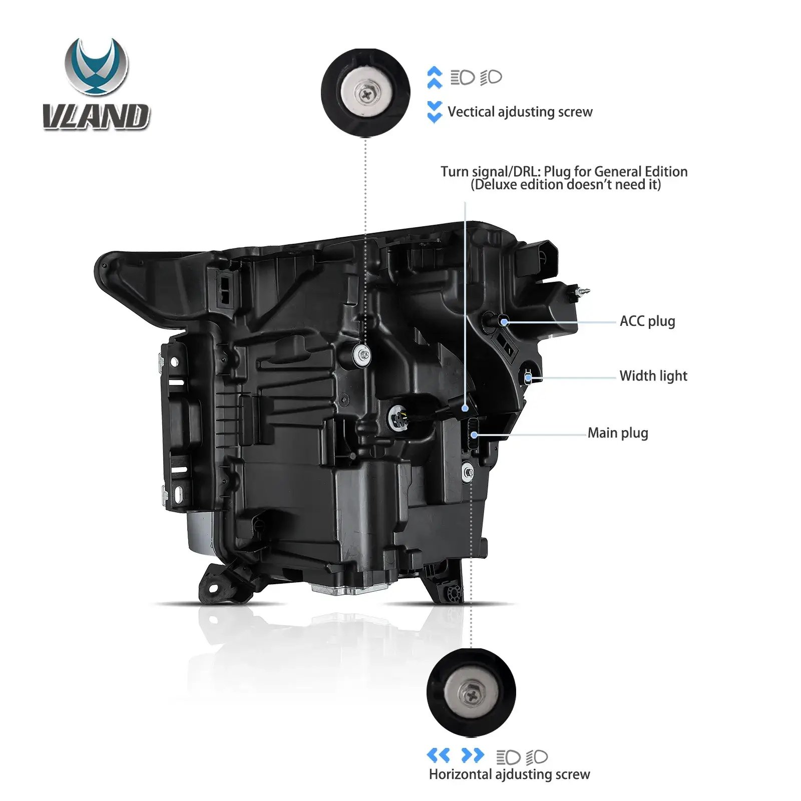 Ford F-150 14th Gen Headlights For 2021-2023 - Image 14