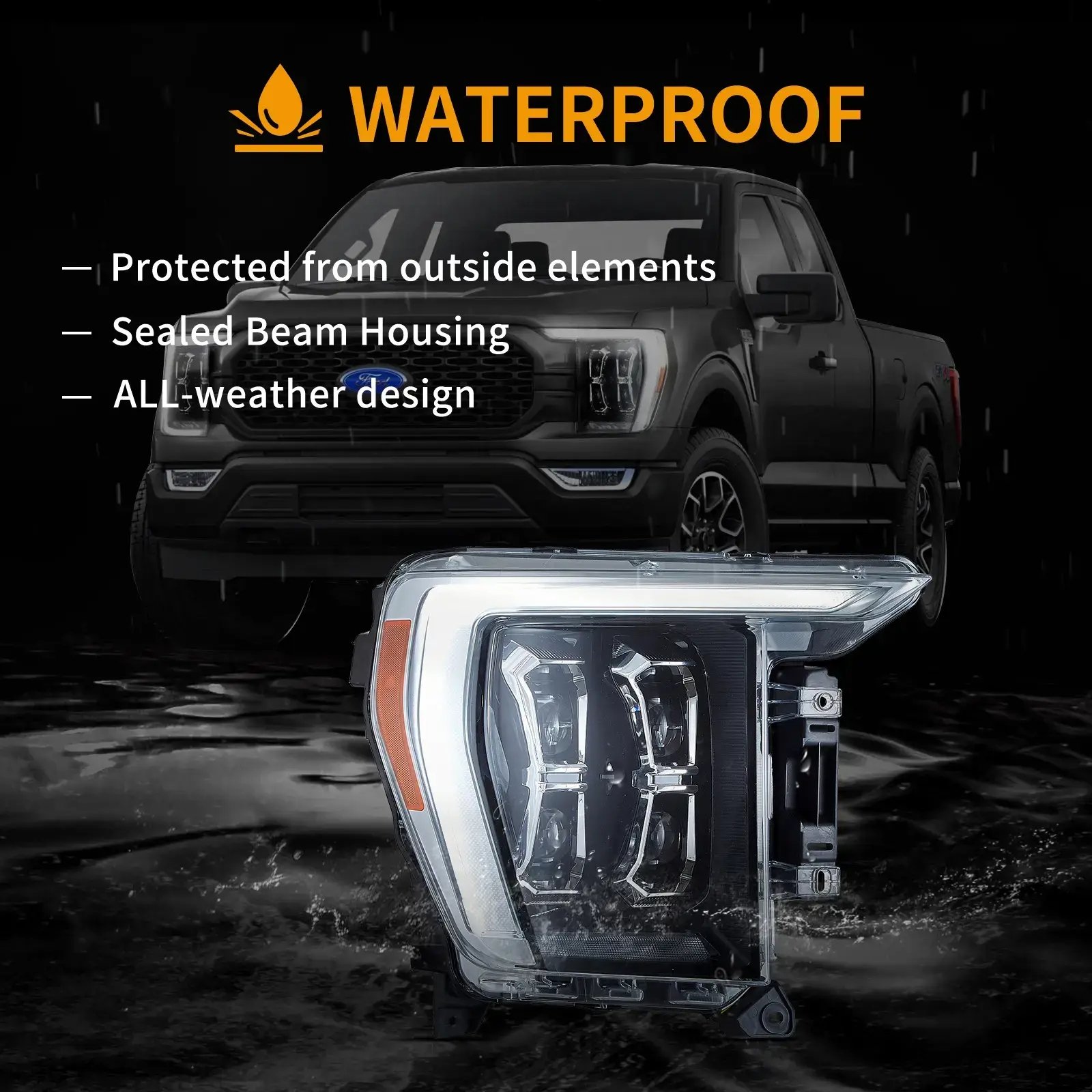 Ford F-150 14th Gen Headlights For 2021-2023 - Image 18