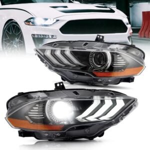 Ford Mustang Headlights For 2018-2024