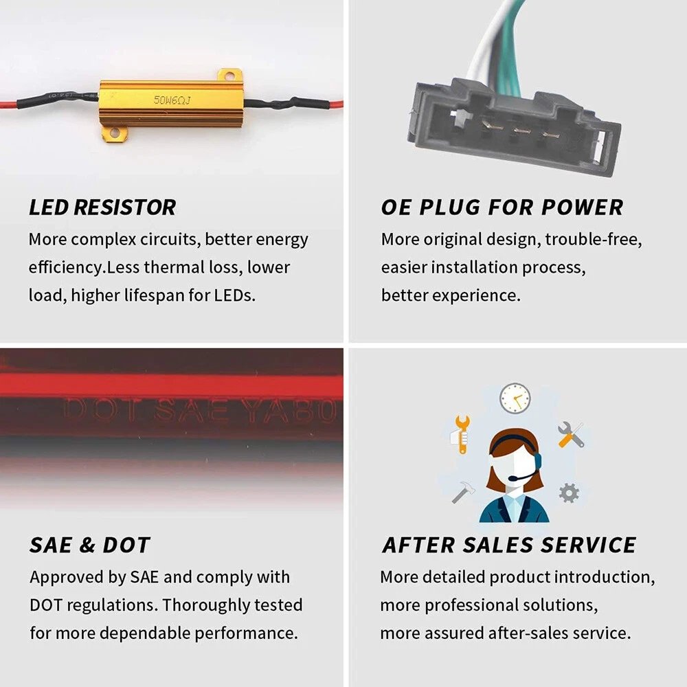 VLAND 2011-2014 Volkswagen Jetta MK6 Tail Lights With LED Sequential - Image 8