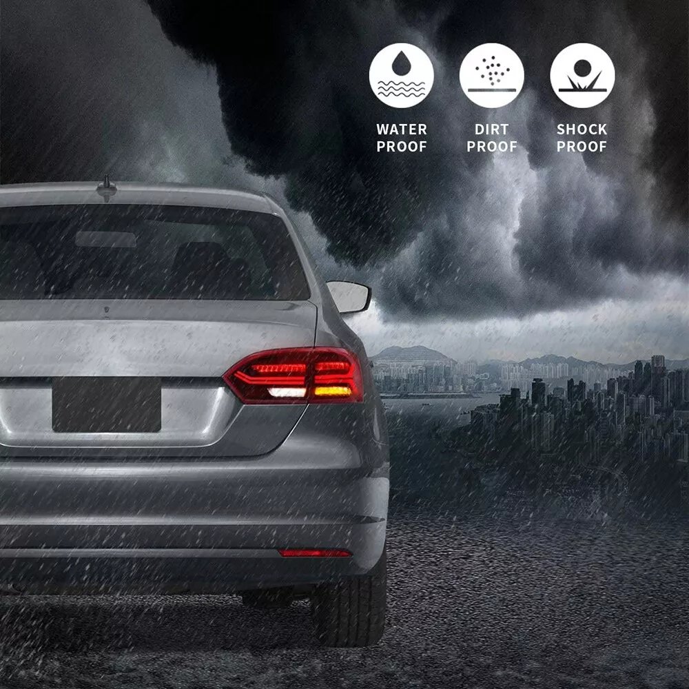 VLAND 2011-2014 Volkswagen Jetta MK6 Tail Lights With LED Sequential - Image 10