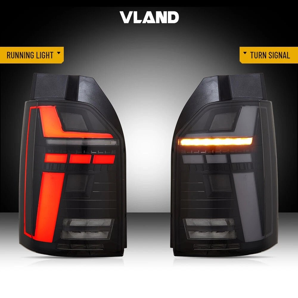 VLAND LED Tail Light For 2016-2019 VW Transporter Multivan Caravelle T6 - Image 18
