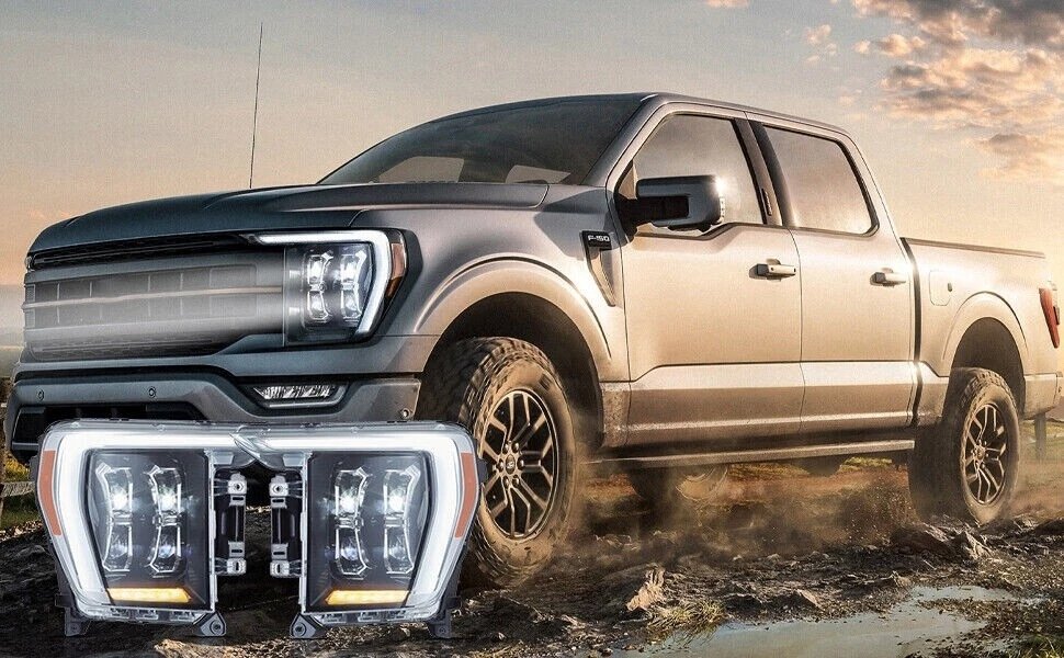 Ford F-150 14th Gen Headlights For 2021-2023 - Image 2