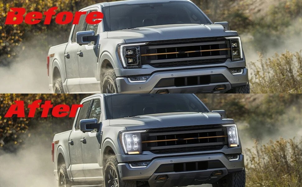Ford F-150 14th Gen Headlights For 2021-2023 - Image 3