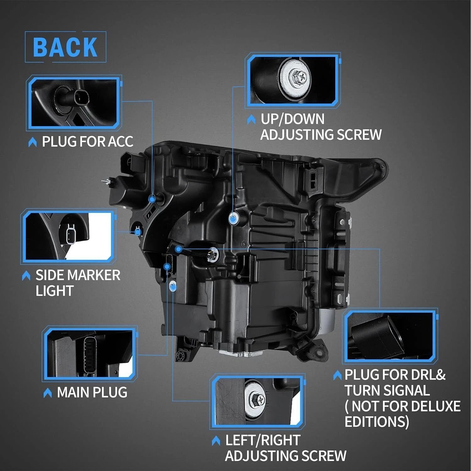 Ford F-150 14th Gen Headlights For 2021-2023 - Image 7