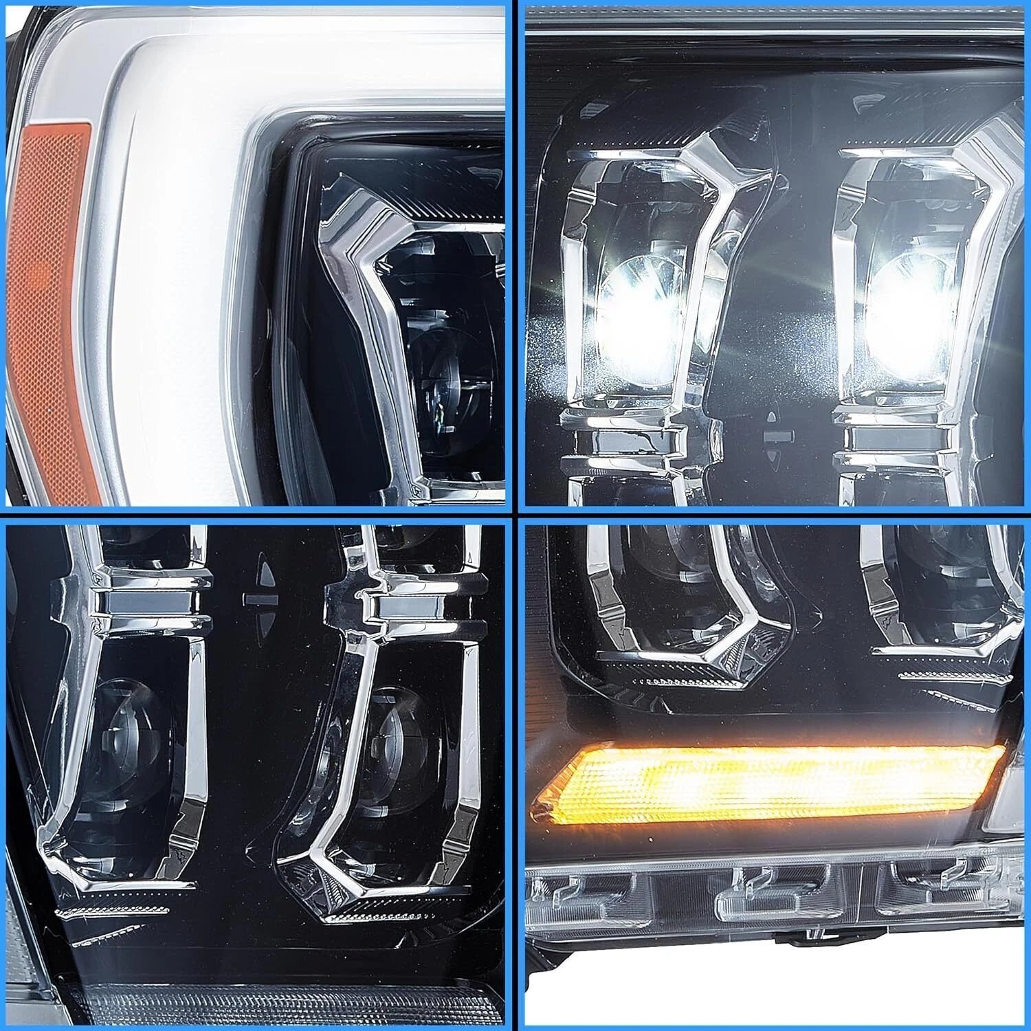 Ford F-150 14th Gen Headlights For 2021-2023 - Image 8