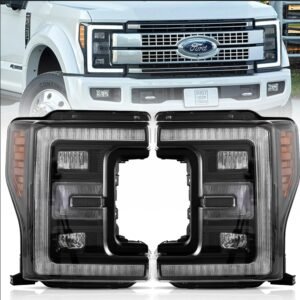 Ford F-250 F350 F450 F550 Headlights For 2017-2019