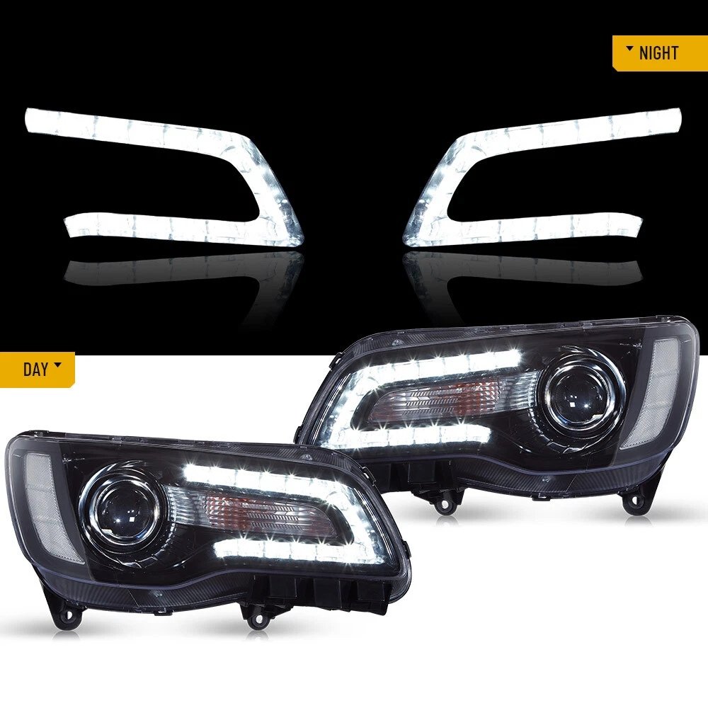 Vland 2011-2023 Chrysler 300/300C Headlights W/LED Dual Beam Projector - Image 5