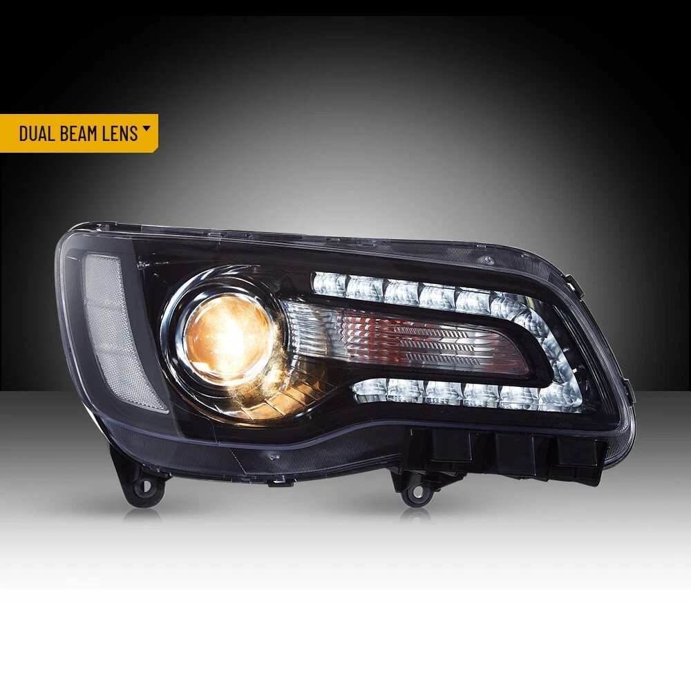 Vland 2011-2023 Chrysler 300/300C Headlights W/LED Dual Beam Projector - Image 8