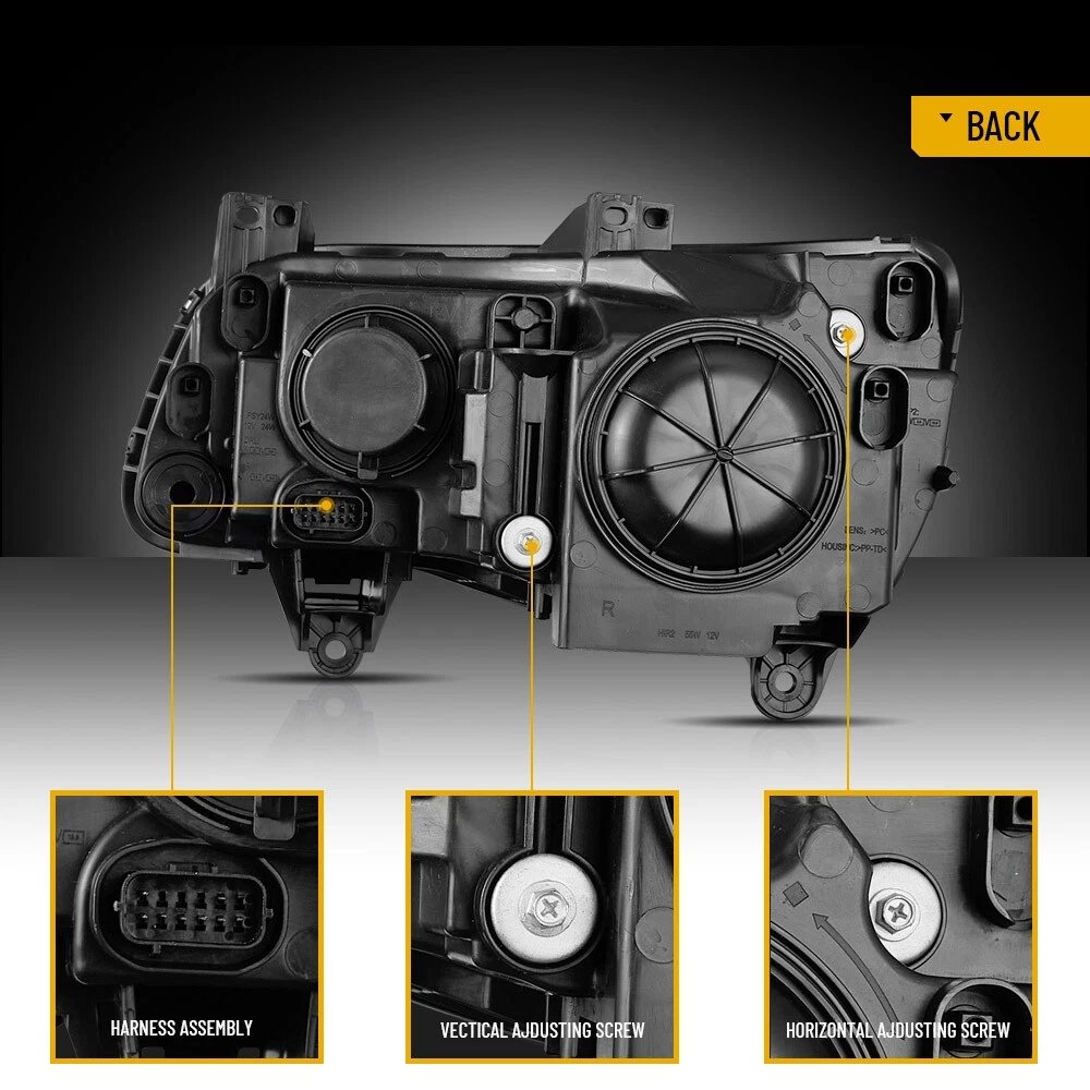 Vland 2011-2023 Chrysler 300/300C Headlights W/LED Dual Beam Projector - Image 9