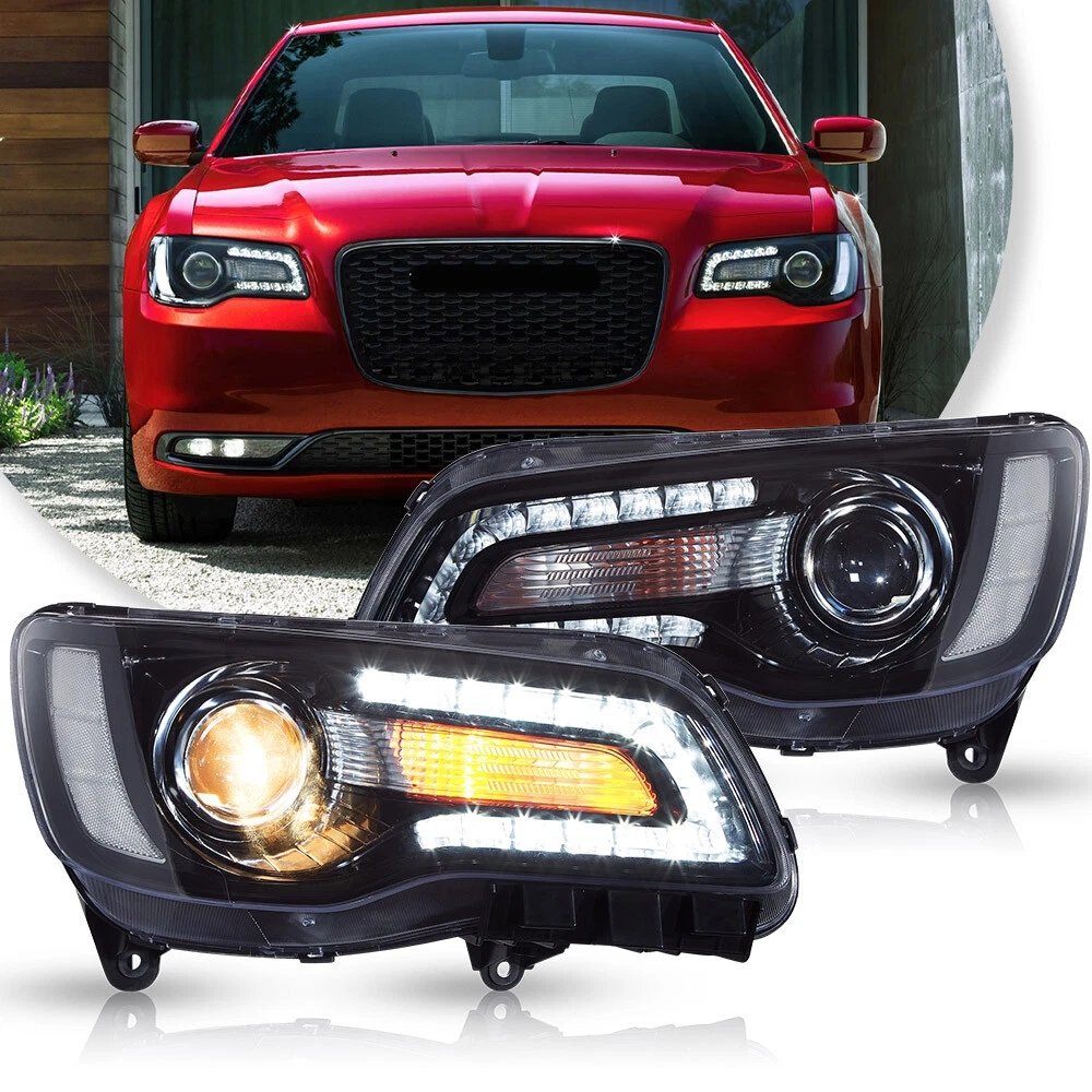 Vland 2011-2023 Chrysler 300/300C Headlights W/LED Dual Beam Projector - Image 18