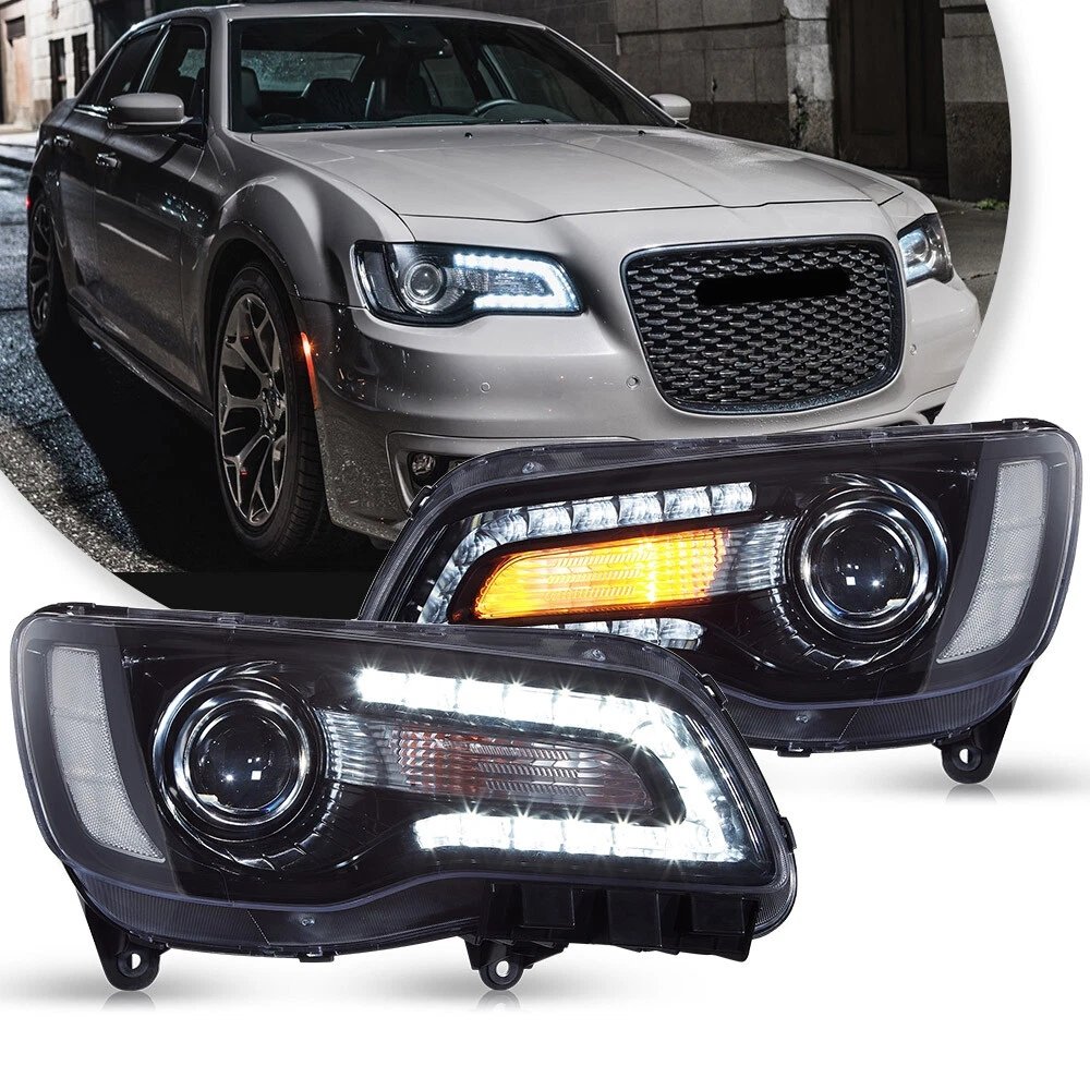 Vland 2011-2023 Chrysler 300/300C Headlights W/LED Dual Beam Projector - Image 19