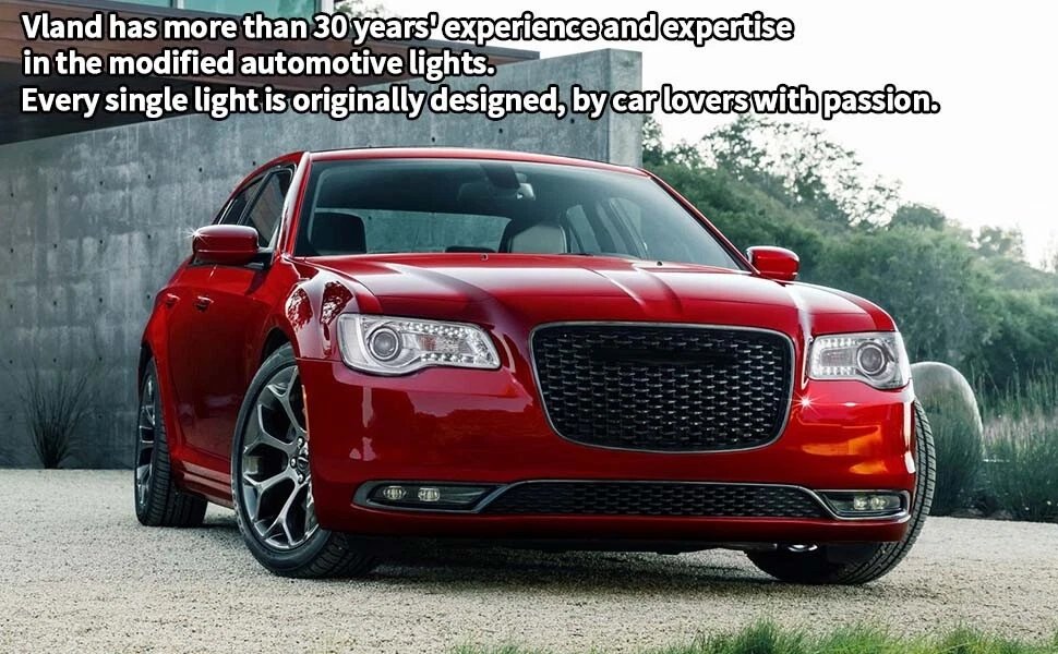 Vland 2011-2023 Chrysler 300/300C Headlights W/LED Dual Beam Projector - Image 26