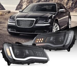 Vland 2011-2023 Chrysler 300 LED Headlights W/Start-up Animation