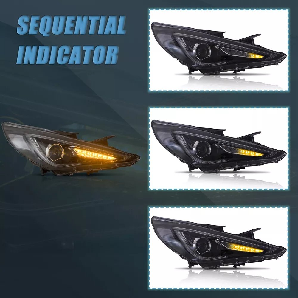 Hyundai Sonata Headlights For 2011-2014 - Image 17