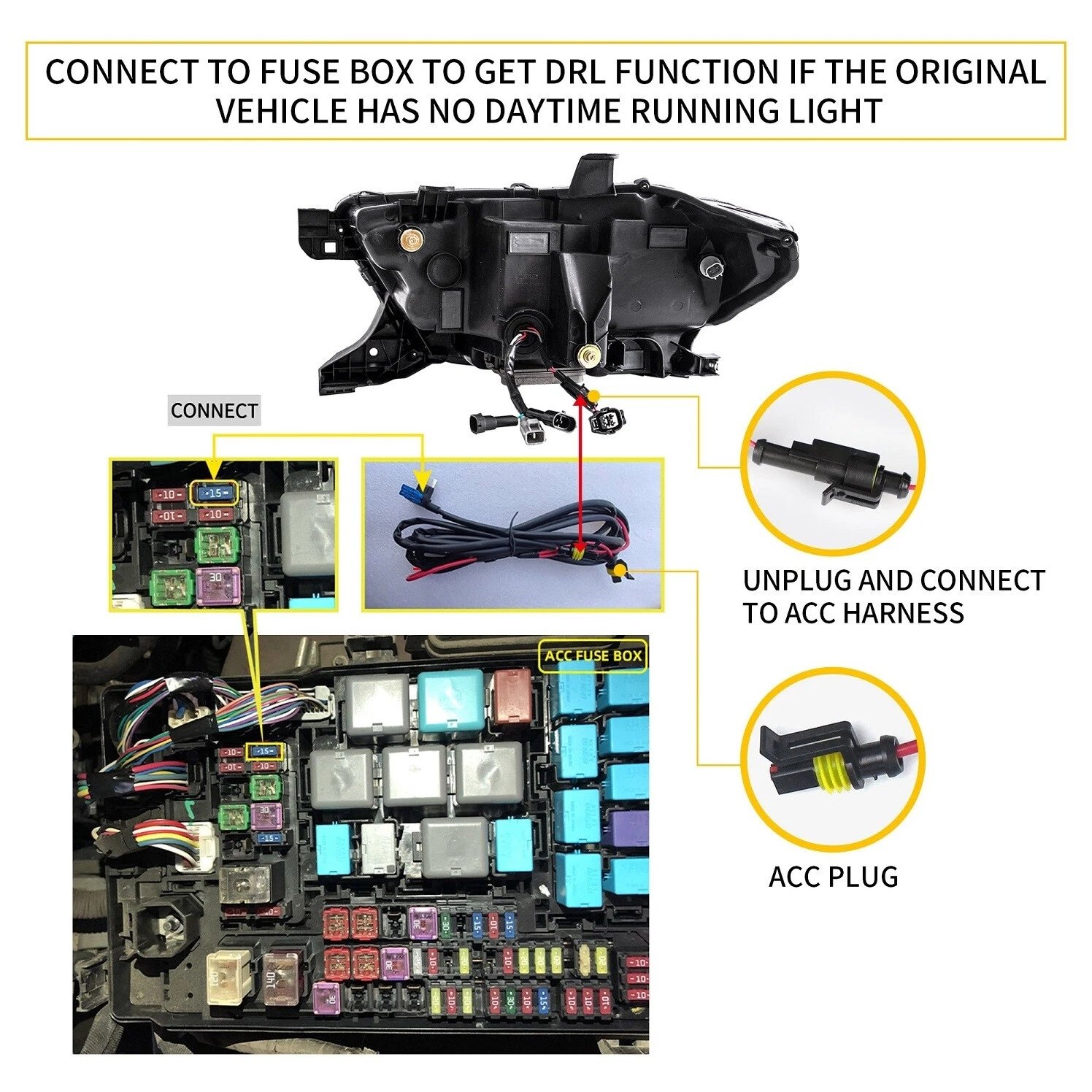 Toyota Tacoma Headlights For 2016-2023 - Image 5