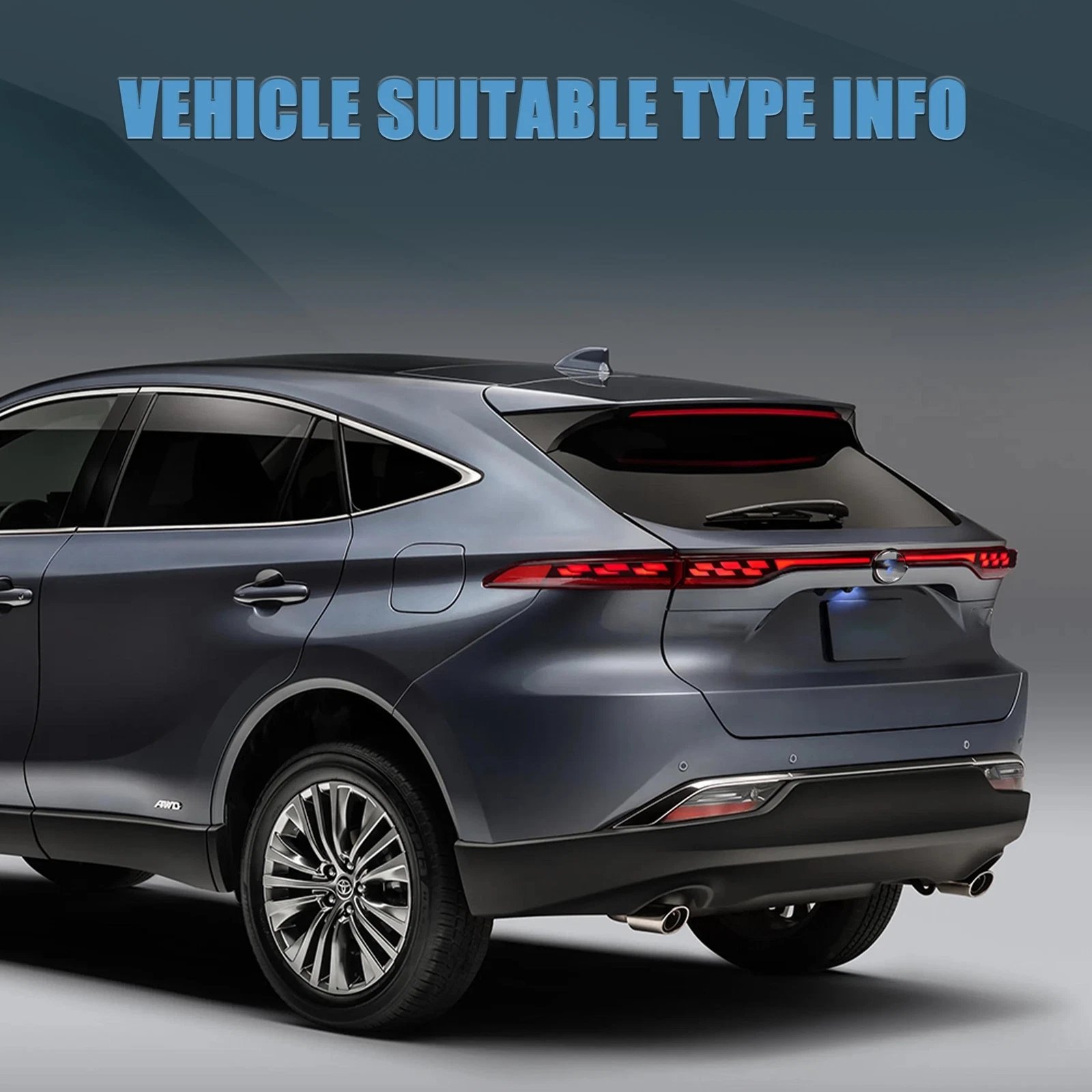 2021–2024 Toyota Venza & Toyota Harrier Vland Tail Lights Full LED With Sequential Turn Signal - Image 2